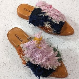 NWT CALLA Paris | Moki Babouche Slippers (US 7)